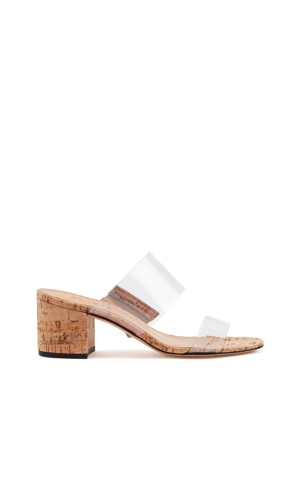 Clearance Victorie Cork Vinyl Sandal by Schutz